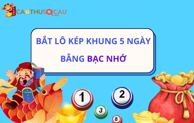 Bắt lô kép khung 5 ngày bằng bạc nhớ