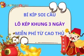 Soi cầu lô kép khung 3 ngày Rồng Bạch Kim siêu chuẩn miễn phí