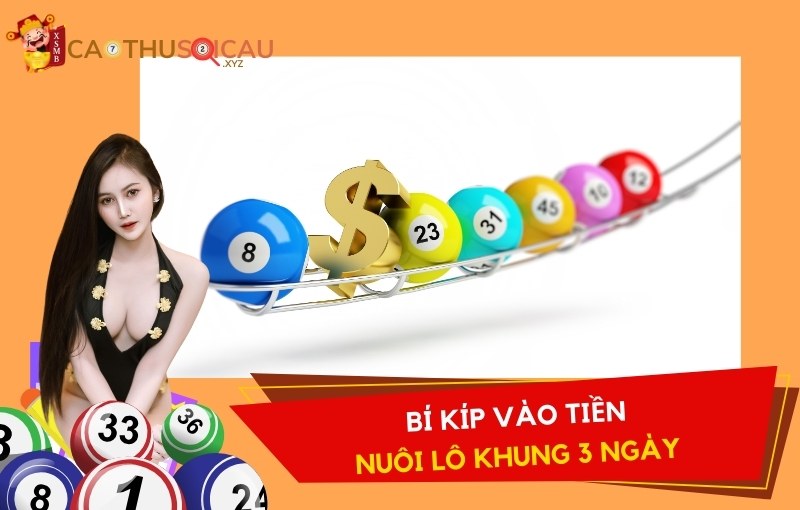 Bí kíp vào tiền nuôi lô khung 3 ngày hiệu quả