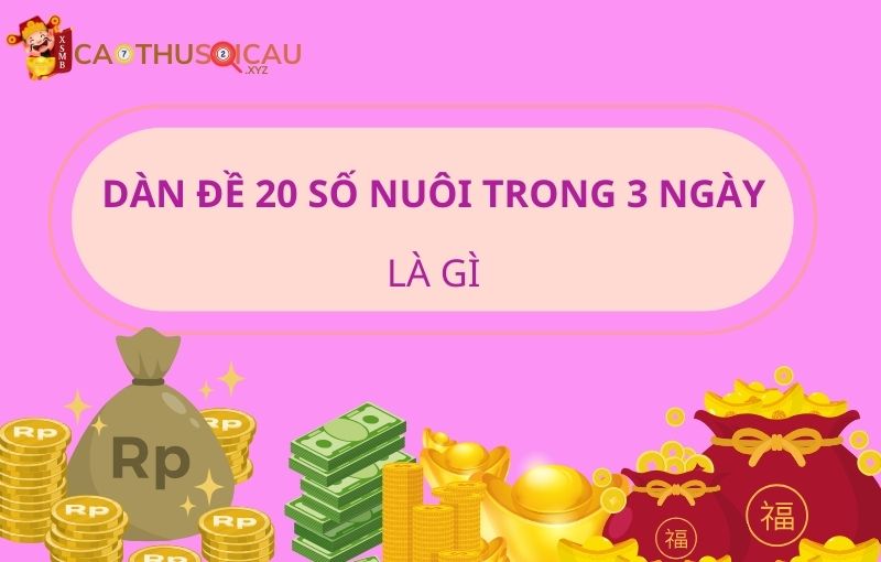 Dàn đề 20 số nuôi trong 3 ngày là gì, bạn có biết không?