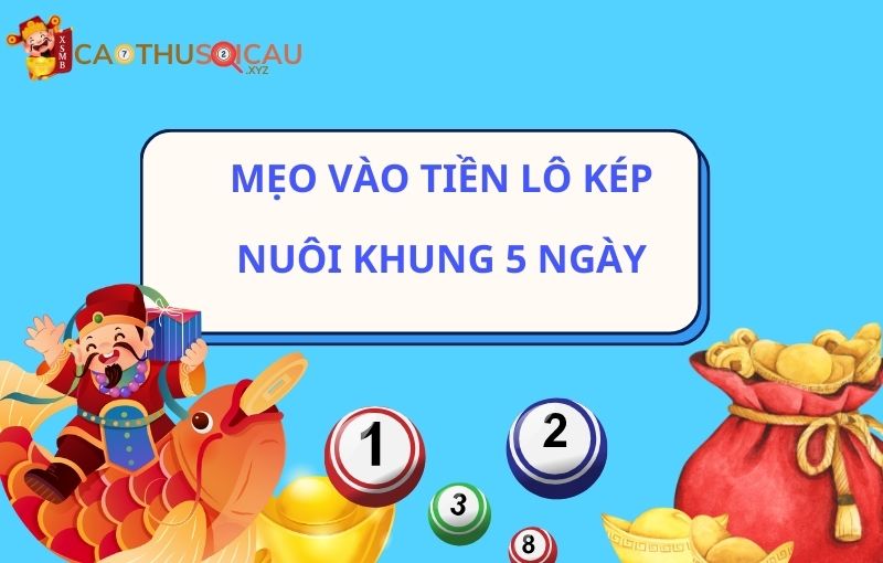 Mẹo vào tiền lô kép nuôi khung 5 ngày