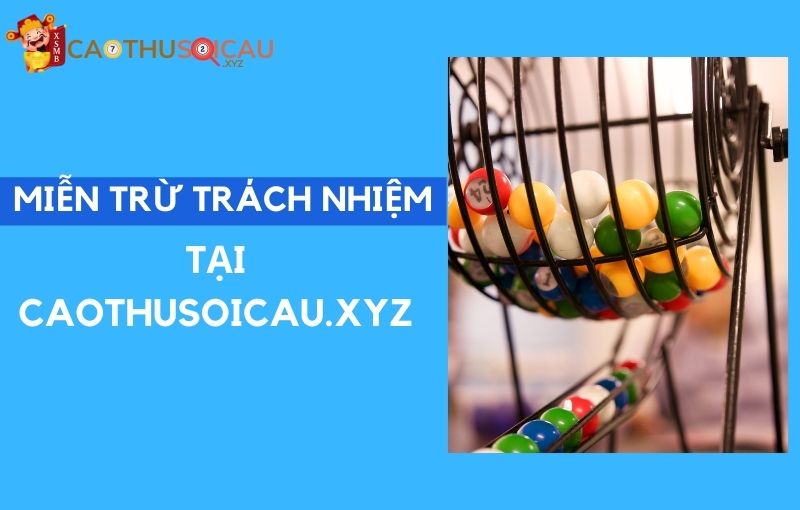 Miễn trừ trách nhiệm