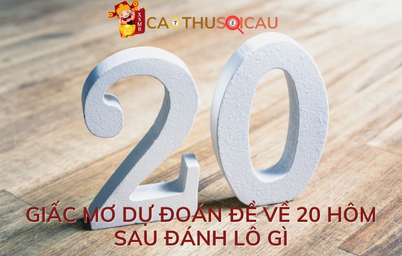 Giấc mơ dự đoán đề về 20 hôm sau đánh lô gì?