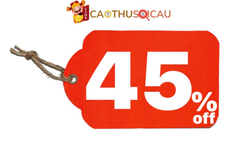 Cầu lô 3 càng đẹp khi thấy đề về 45 