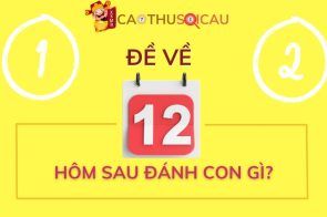 Đề về 12 hôm sau đánh con gì dễ trúng xổ số