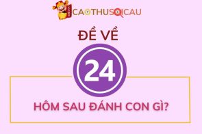 Giải mã đề về 24 hôm sau đánh con gì chính xác nhất