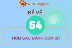 Thống kê chi tiết đề về 54 hôm sau đánh con gì?