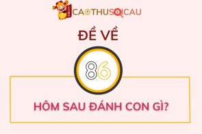 Thống kê đề về 86 hôm sau đánh con gì chuẩn nhất?